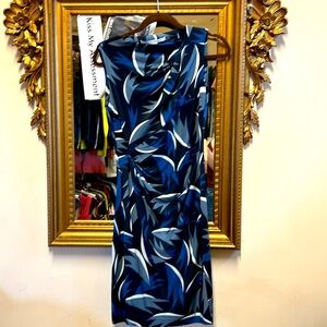DVF silk dress, EUC